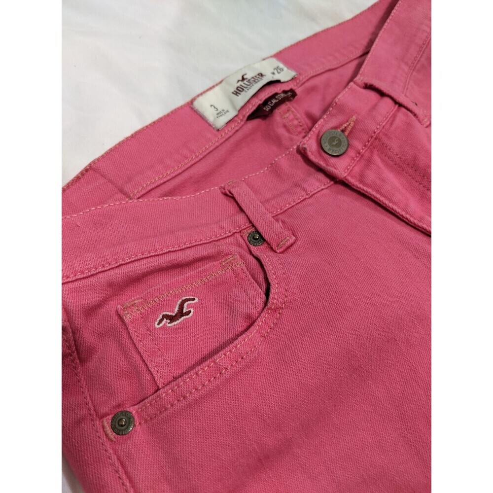 Pink Hollister jeans w26 .